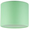 TK Lighting | Náhradné univerzálne tienidlo Valec E27, priemer 20 cm, zelené | 9677