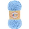 Pletacia priadza Alize SOFTY 040 modrá