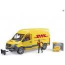 Bruder 2671 Mercedes-Benz Sprinter DHL s řidičem a příslušenstvím