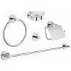 Grohe Essentials Súprava doplnkov do kúpeľne 5 v 1, chróm 40344001-GR
