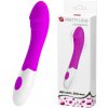 Vibrátor bodu G Pretty Love fialový 19 cm silikón