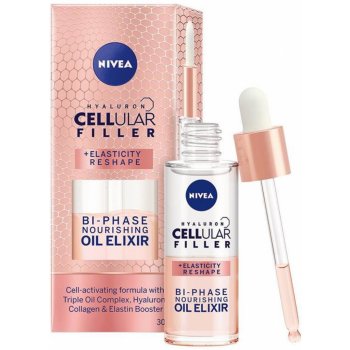 Nivea Hyaluron Cellular Filler remodelačný dvojfázový olejový elixír 30 ml