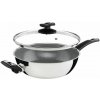 Kolimax Cerammax Pro Comfort, s rukojetí a úchytem, s poklicí, průměr 26 cm, šedý granit