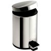 Aqualine Aqualine, SIMPLE LINE odpadkový koš guľatý 5l, leštená nerez, 27105