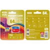 AppleMix XO Micro SD HC / TF 64GB - C10 / UHS I + SD adaptér