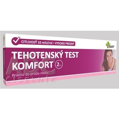 Slovakiapharm TEHOTENSKÝ TEST KOMFORT 1x2 ks