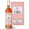Sablio Moja babička je najlepšia Syrah ružové suché víno 12 % 0,75 l (holá fľaša)