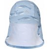 Little Dutch Plážová šiltovka s ochranou krku Ocean Splash veľ. 3
