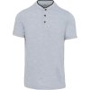 Kariban Polokošile Kariban K223, krátký rukáv, pánská COT20K223v9405-oxford grey 2XL Šedá/černá