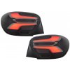 KITT LED zadné svetlá vhodné pre Mercedes A-Class W176 2013-08.2015 Smoke Facelift Design