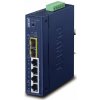 Planet IGS-4215-4T2S průmyslový L2 switch, 4x1Gb, 2x 1Gb SFP, dual 9-48VDC, -40~75°C, IP30 (IGS-4215-4T2S)