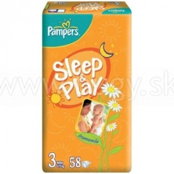 Pampers Sleep&play 58 ks