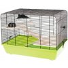 Klietka pre hlodavce REX II + WOOD 58 x 38 x 43 cm ZELENÁ