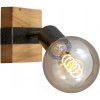 Briloner Briloner 2900-011 - Nástenné bodové svietidlo WOOD BASIC 1xE27/25W/230V BL1126 + záruka 3 roky zadarmo + záruka 3 roky zadarmo