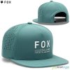 Fox šiltovka Non Stop tech Snapback, zelená, one size