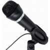 Gembird mikrofón, 3.5 mm jack, s podstavcom, kondenzátorový MIC-D-04