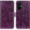 PROTEMIO 58259 RETRO Peňaženkový obal OnePlus Nord CE 3 Lite 5G fialový
