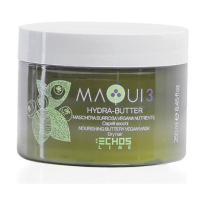 Echosline Maqui 3 Hydra-butter - hutná vyživujúca maska pre suché vlasy 250 ml