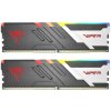 Patriot Viper Venom/DDR5/32GB/6000MHz/CL36/2x16GB/RGB/Black/Silv PVVR532G600C36K