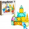 Mideer Farebná magnetická stavebnica Dinosaury 48 ks