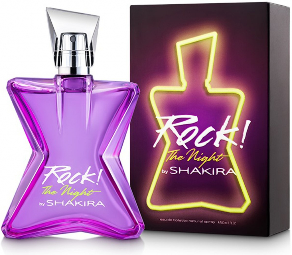 Shakira Rock! The Night toaletná voda dámska 80 ml