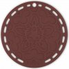 Podložka pod horúce pokrmy Le Creuset so vzorom 20 cm burgundská červená