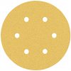 Brúsny papier pre excentrické brúsky Bosch Ø 150 mm, zrnitosť 80, dierovaný, 50 ks