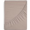 Matějovský Prestieradlo svetlo hnedé Jersey interlock 120x200
