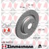 ZIMMERMANN Brzdový kotúč 400.3687.52