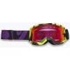 Cyklistické okuliare Fox Racing Main Emotion Spark black/yellow/purple/fluorescent red spark