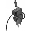 Nabíjačka ANGELOX USB typ C pre Apple 3000 mA 5 V SZYBKA NABÍJAČKA 30W GAN DO IPHONE + KABEL čierna