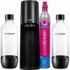 Saturátor na perlivú vodu SodaStream Terra + 2 fľaše Classic 1L | ČIERNY