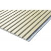 Akustický panel 19x572x 2400 mm dub prírodný fóliovaný
