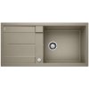 Blanco Metra XL 6 Silgranitový drez, 100x50 cm, s ovládaním odtoku, tartufo 517360