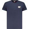 Štýlové Pánske Tričko s krátkym rukávom TOMMY HILFIGER Modrá Farba: Modrá, Veľkosť: L