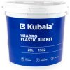 Vedierko plastové s vekom a stupnicou, 33 l, Kubala