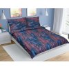 Bellatex bavlna obliečky F90/581 Pírko tm.modrá 200x220,2x70x90