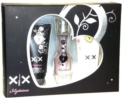 Mexx XX Mysterious pre ženy EDT 20 ml + Mysterious sprchový gél 50 ml + Lovesome sprchový gél 50 ml darčeková sada