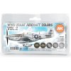 Sada akrylových farieb AK Interactive 3GEN - WWII USAAF Aircraft Colors Vol.2
