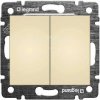 Vypínač č.5B (6+6) LEGRAND VALENA 774308 béžový