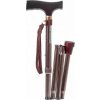 REHAFUND RF-520/BR palica skladacia hliníková s putkom hnedá