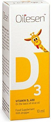 Oilesen Vitamin D3 400 kapky 10 ml od 4,5 € - Heureka.sk