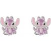 Disney Roztomilé kôstkové náušnice pre dievčatá Angel Lilo & Stitch EF01086SRWL.PA