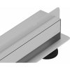 Mexen Flat nerezový sprchový žľab na stenu 60 cm vzor WALL, 1030060