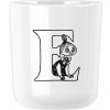 Plastový pohár MOOMIN ABC 200 ml, písmeno E, biela, RIG-TIG