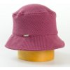 Karpet Dámsky úpletový klobúk s rovnou hlavou - staroružová-55-56