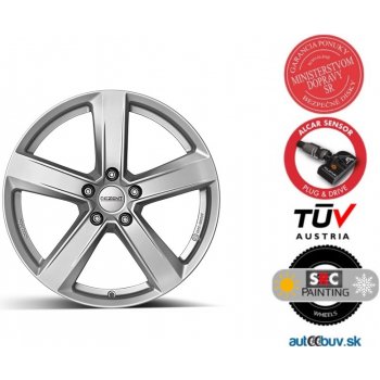 Dezent TU 6x15 5x100 ET38 silver