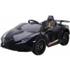 Lean Toys elektrické autíčko Lamborghini Huracan nelakované 2021 4x45W motor 12V45 AH batéria čierna