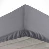 Antracitová napínacia plachta z mikrovlákna 140x190 cm Oscar – douceur d'intérieur
