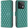 VSETKONAMOBIL 69805 LATTICE Ochranné puzdro pre Xiaomi Redmi Note 13 zelené
